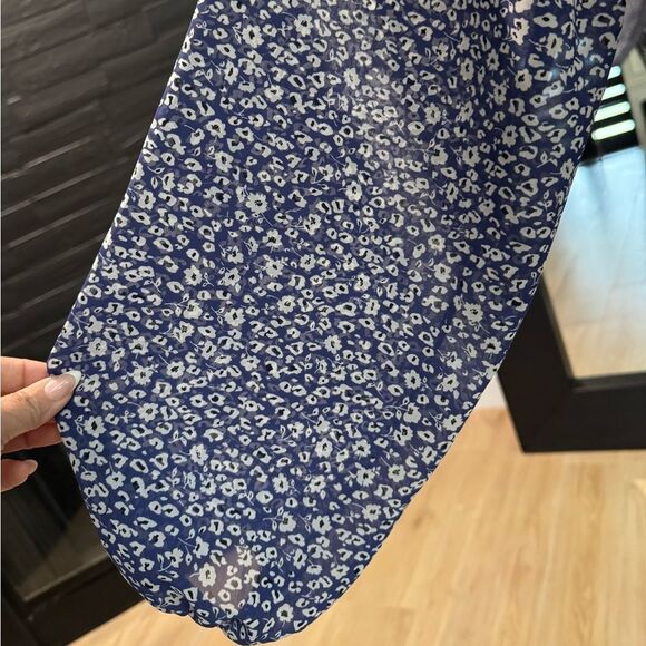 Jessica Simpson Long Sleeve Floral Dress. Extra Large - Picture 4 of 11